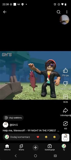 Help me. Werewolf! - 99 NIGHT IN THE FOREST | ROBLOX ANIMATION