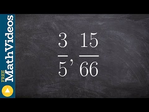 How to determine equivalent ratios