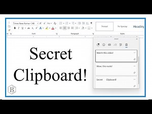 Turn on and Use Extended Clipboard (PC and Mac)