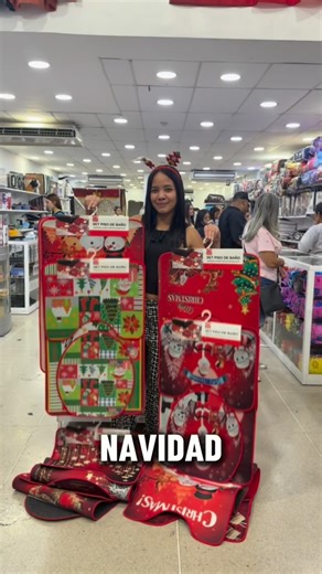 CASA MIX® on Instagram: "Como no decorar tu hogar con estos increíbles set de baños de Navidad 🎄 Cuenta con unos hermosos diseños que serán perfectos para tu decoración 😍 Incluye 3 piezas con un material de excelente calidad 🤩 Recuerda que somos tienda Física en Venezuela Caracas La Candelaria 📍✅ #parati#promo#viralreels#viralvideo#viralpost#tendencia#set#hogar#venezuela#oferta#merrychristmas#baño"