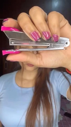 Chain from Stapler pin⛓️#youtubeshorts #shortsvideo #chain #viralvideo #diy #ashortaday #yt