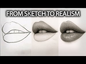 How to Draw Realistic Lips Step by Step