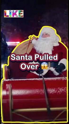 Santa Gets Pulled Over — And Does WHAT?! 💀🎅 funny video try to not laugh
