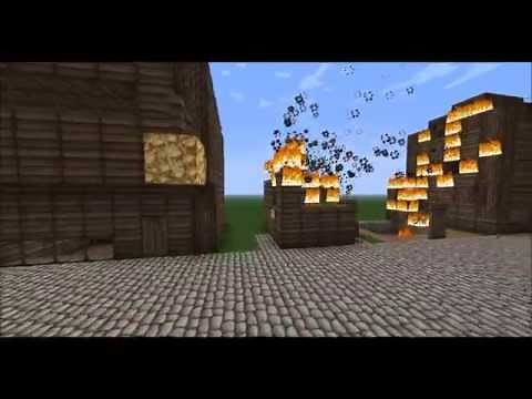 The great fire of London — Minecraft animation