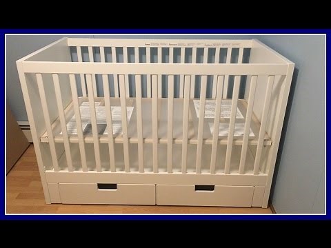 Building The Stuva IKEA Crib-March 2016 | FiveMinutesandUs