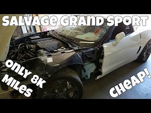 How Much I've Spent on the Salvage C6 Corvette Grand Sport Rebuild Project *Really Cheap*