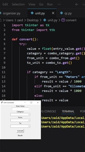 3 EASY Python Project Ideas!! #python #programming #coding