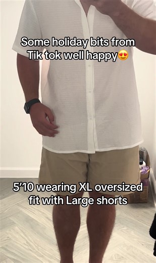 Holiday bits from Tik tok #tiktokmademebuyit #summersale #clothinghaul #summer #mensclothing