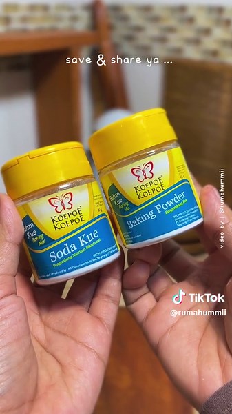 Perbedaan Baking Powder dan Baking Soda