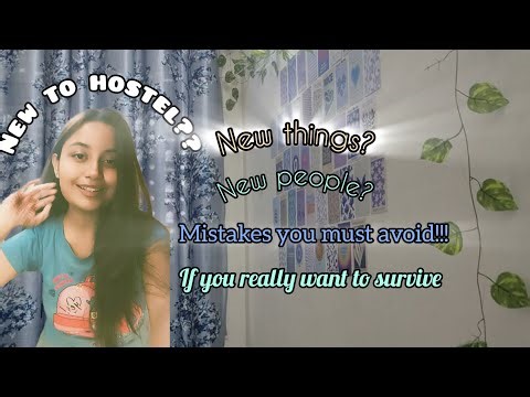 Are you also new to hostel life???!! Then you must watch this!|riseuppandshine