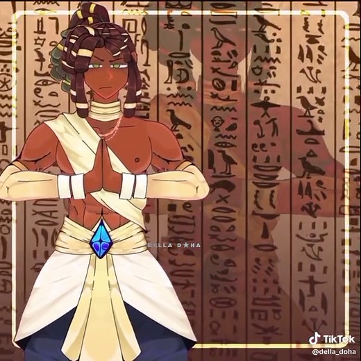 𝗘𝗚𝗬𝗣𝗧𝗜𝗔𝗡 𝗗𝗔𝗥𝗪𝗜𝗡 🧡🇪🇬 #animation #gumball #darwin #fan_art #fyp