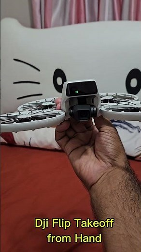 Dji Flip Hand Takeoff #drone