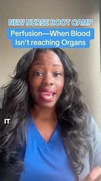 Perfusion: When Blood Isn’t Reaching Organs #Perfusion #NewNurse #stem #NurseEducation