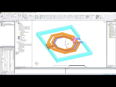 Parametric Design of On-Chip Inductors and Transformers in HFSS | MMIC 01