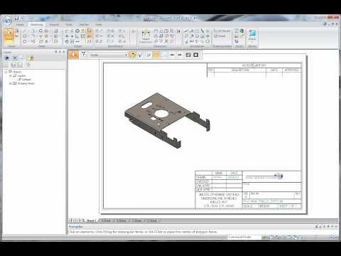Solid Edge ST4 - Change Drawing Backgrounds from a Single Source