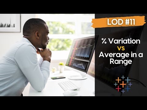 LOD #11 - How to Percent Difference Against Average in a Range