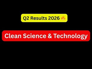 Clean Science & Technology Q2 Results 2026🔥| Clean Science Stock Analysis | Clean Science Share News