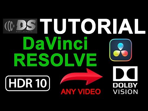 Generate REAL Dynamic Dolby Vision And HDR10plus Metadata For ANY HDR Video in DaVinci Resolve