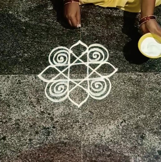 #design #dialyrangoli 🌸