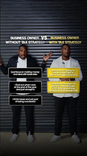 Business Owner Without Tax Strategy vs With Tax Strategy