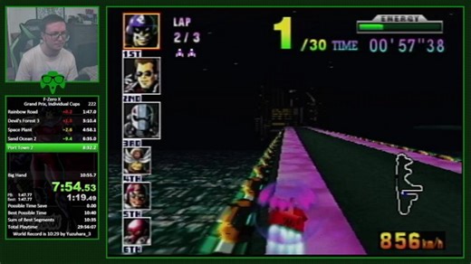 Derusting/WR attempts | F-ZERO X Grand Prix Speedruns