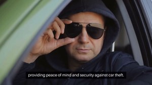 Defense Auto Indestructible Car Vehicle Steering Wheel Lock Anti-Theft Device Security Lock with Adjustable Length, Fit for Cars, Trucks, Vans, and SUVs, Red Anti Theft Car Device