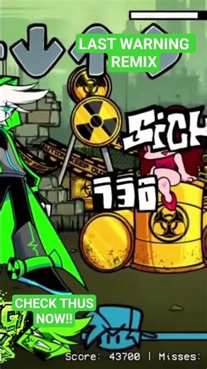 LAST WARNING (REMIX) #fnf #fnfmod #song #gameplay #music #fridaynightfunkingame #fnfvsradi #fnfmods