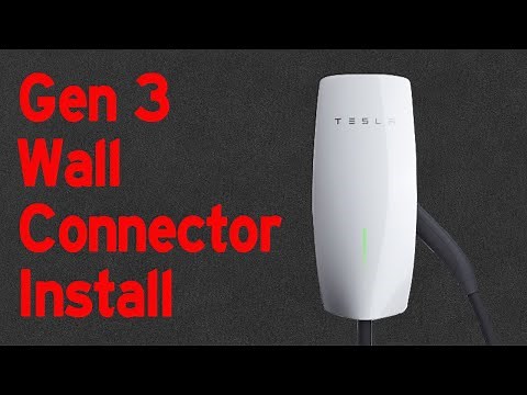 Tesla Wall Connector Gen 3 - DIY Install Tips Tricks Secrets 2020