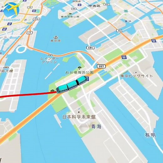 りんかい線は珍しくひらがな名の路線です