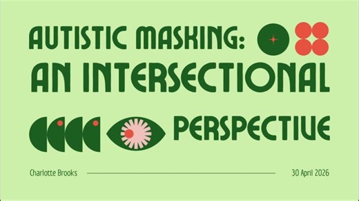 Autistic masking: An intersectional perspective | Charlotte Brooks