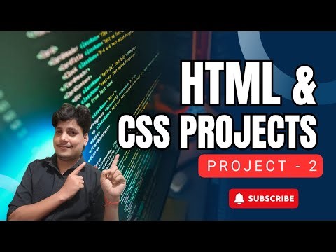 Live Projects in HTML CSS