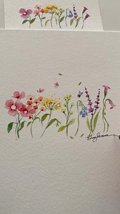 8.4K views · 1.9K reactions | Captivating watercolor blooms that feel...