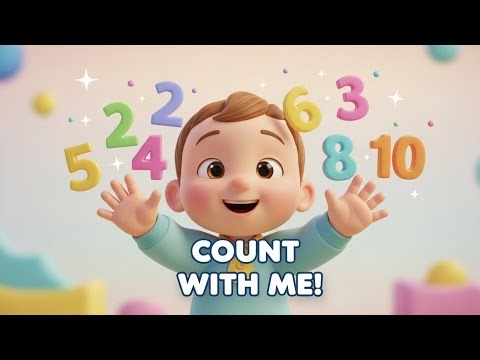 Counting on My Fingers | Numbers Song 1–10 for Toddlers