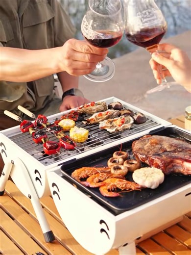 Portable Barbecue Machine for Home and Business