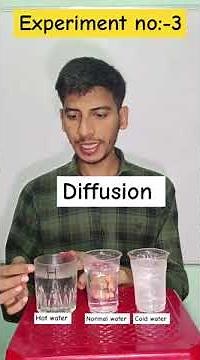 Aims:-Rate of diffusion increases after increasing temperature|class9chemistr|Matter in our surround