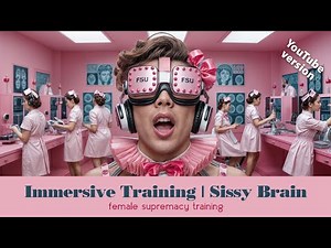 Immersive Training - Sissy Brain | YOUTUBE EDIT | Female Supremacy Training for Beta Males