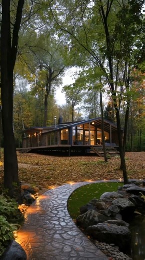 4.2K views · 48 reactions | A Modern $80,000 Prefab Cabin Built in 10 Days | Cozy Homes | Facebook