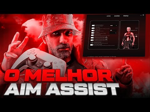 TUTORIAL avançado AIM ASSIST de GRAÇA para MOUSE e TECLADO 🔥