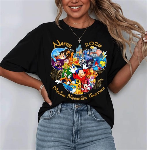 Gemeinsam Erinnerungen knüpfen 2026, Disney Trip, Familien Shirts, passendes Disney Outfit D497 - Etsy.de