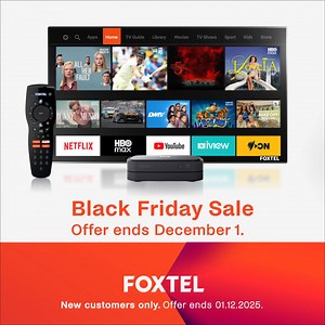 The best Black Friday deals are orange 📺 ✅ Get world-class dramas and movies ✅ Over 50 sports live ✅ Foxtel Originals and Lifestyle ✅ HBO Max included Offer ends 01.12.2025. | Foxtel