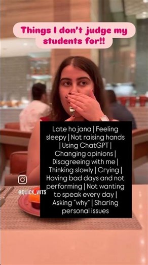 Things I Never Judge My Students For | Communication Trainer Reality #english #learnenglish