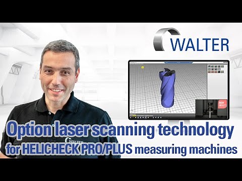 WALTER - 3D Sensor option for HELICHECK PRO/PLUS measuring machines