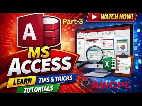 Ms Access Part - 3, Beginners MS Access Tutorials, Insert - Attached Photo in Database 2026