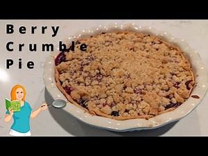 Berry Crumble Pie recipe