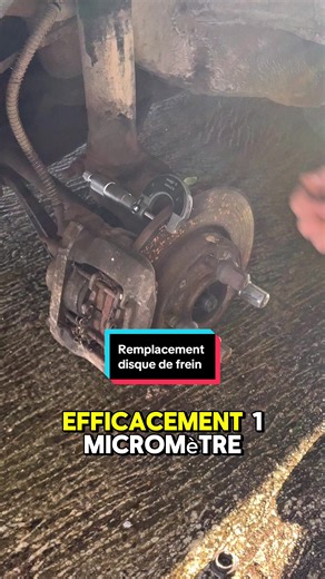 REMPLACEMENT DISQUE DE FREIN (À QUEL MOMENT ?) #mécanique #moteur #mécaniqueauto #mecaniqueautomobile #automobile