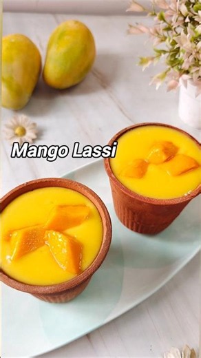 World's Best Mango Lassi Recipe 😋🥭 #mango