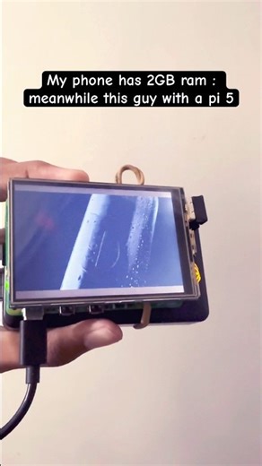 quality test 4K vs 320x480 #kalilinux #raspberrypios #windows #raspberrypi #linux #retro