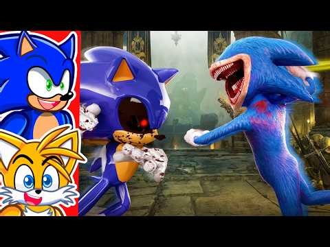 Reacting To SONIC.EXE vs SHIN SONIC Fight Animation