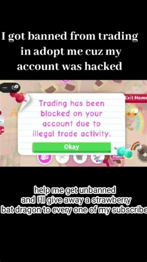 Go to play adopt me website and contact support