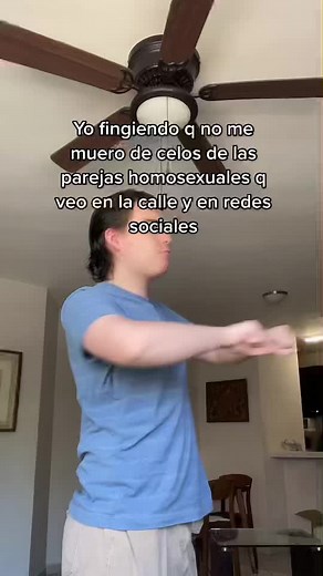 Rhythmic Arm Movements in a Cozy Living Room